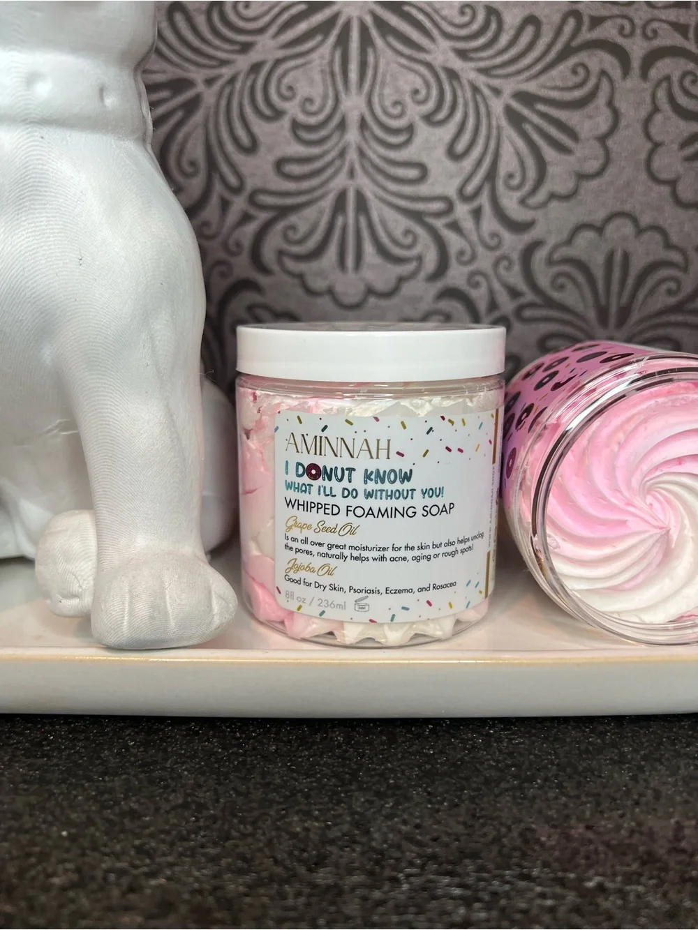 Aminnah 8oz whipped